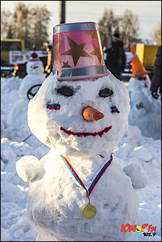 13 январь 2015 г., Барнаул   Фестиваль "102,9 снеговика от Юмор FM Барнаул"