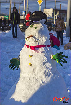 13 январь 2015 г., Барнаул   Фестиваль "102,9 снеговика от Юмор FM Барнаул"