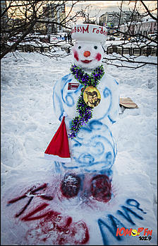 13 январь 2015 г., Барнаул   Фестиваль "102,9 снеговика от Юмор FM Барнаул"