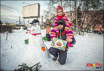 13 январь 2015 г., Барнаул   Фестиваль "102,9 снеговика от Юмор FM Барнаул"