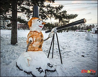 13 январь 2015 г., Барнаул   Фестиваль "102,9 снеговика от Юмор FM Барнаул"