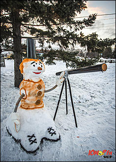 13 январь 2015 г., Барнаул   Фестиваль "102,9 снеговика от Юмор FM Барнаул"