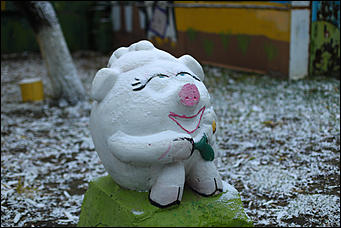 23 октября 2018 г., Барнаул. Екатерина Смолихина   Зимние нотки в осеннем городе: фото первого снега в Барнауле