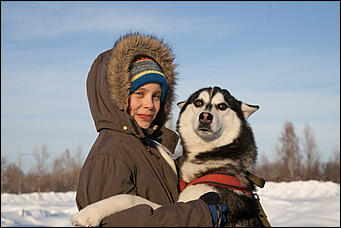 17 декабрь 2016 г., Барнаул © Амител Вячеслав Мельников   Заезды на собачьих упряжках. Фоторепортаж