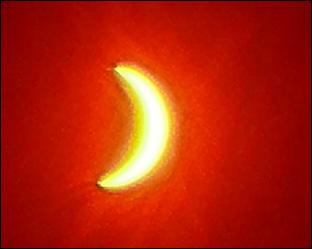 1 августа 2008 Алтай   Солнечное затмение