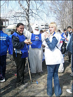 24 апреля 2008 г. Барнаул   Общегородской субботник в Барнауле