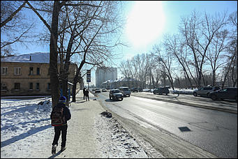 28 февраля 2018 г., Барнаул. Екатерина Смолихина   Зона барнаульской реновации: фотопрогулка по улице Советской армии