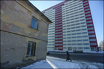 28 февраля 2018 г., Барнаул. Екатерина Смолихина   Зона барнаульской реновации: фотопрогулка по улице Советской армии