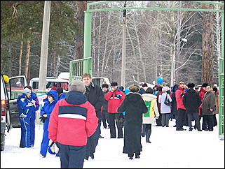 14 марта 2009 г., Барнаул   Спартакиада муниципальных служащих: лыжные гонки
