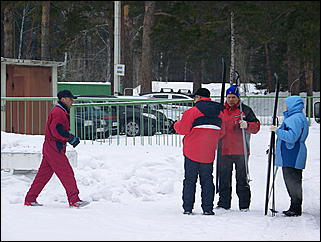 14 марта 2009 г., Барнаул   Спартакиада муниципальных служащих: лыжные гонки
