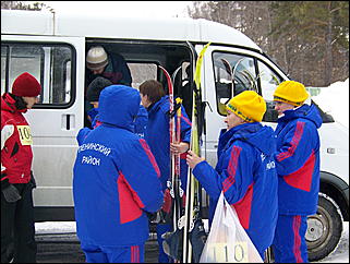 14 марта 2009 г., Барнаул   Спартакиада муниципальных служащих: лыжные гонки
