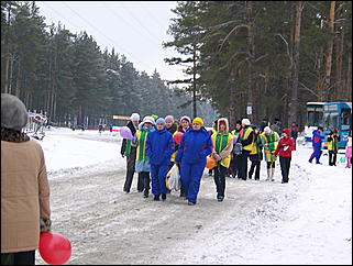 14 марта 2009 г., Барнаул   Спартакиада муниципальных служащих: лыжные гонки
