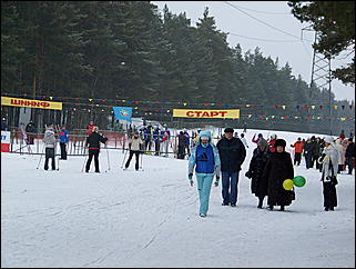 14 марта 2009 г., Барнаул   Спартакиада муниципальных служащих: лыжные гонки
