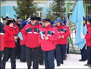 14 марта 2009 г., Барнаул   Спартакиада муниципальных служащих: лыжные гонки
