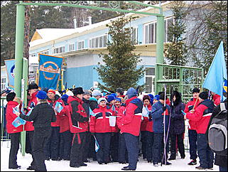 14 марта 2009 г., Барнаул   Спартакиада муниципальных служащих: лыжные гонки
