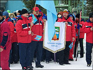 14 марта 2009 г., Барнаул   Спартакиада муниципальных служащих: лыжные гонки

