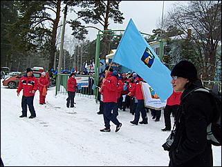 14 марта 2009 г., Барнаул   Спартакиада муниципальных служащих: лыжные гонки
