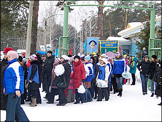 14 марта 2009 г., Барнаул   Спартакиада муниципальных служащих: лыжные гонки
