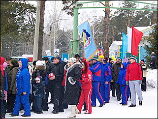 14 марта 2009 г., Барнаул   Спартакиада муниципальных служащих: лыжные гонки
