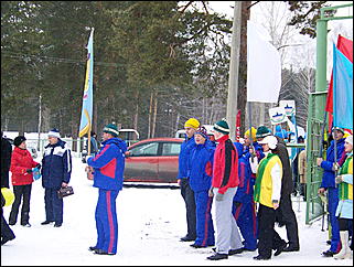 14 марта 2009 г., Барнаул   Спартакиада муниципальных служащих: лыжные гонки
