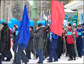 14 марта 2009 г., Барнаул   Спартакиада муниципальных служащих: лыжные гонки
