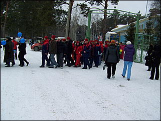 14 марта 2009 г., Барнаул   Спартакиада муниципальных служащих: лыжные гонки
