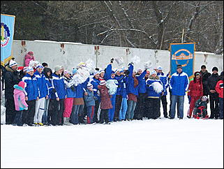 14 марта 2009 г., Барнаул   Спартакиада муниципальных служащих: лыжные гонки
