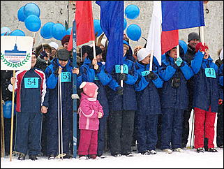 14 марта 2009 г., Барнаул   Спартакиада муниципальных служащих: лыжные гонки
