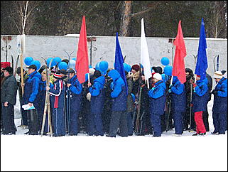 14 марта 2009 г., Барнаул   Спартакиада муниципальных служащих: лыжные гонки
