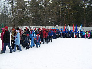 14 марта 2009 г., Барнаул   Спартакиада муниципальных служащих: лыжные гонки

