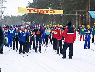 14 марта 2009 г., Барнаул   Спартакиада муниципальных служащих: лыжные гонки
