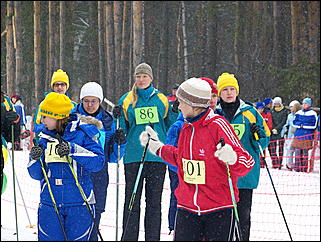 14 марта 2009 г., Барнаул   Спартакиада муниципальных служащих: лыжные гонки
