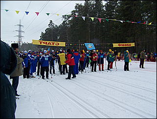 14 марта 2009 г., Барнаул   Спартакиада муниципальных служащих: лыжные гонки

