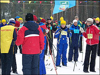 14 марта 2009 г., Барнаул   Спартакиада муниципальных служащих: лыжные гонки
