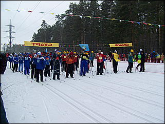 14 марта 2009 г., Барнаул   Спартакиада муниципальных служащих: лыжные гонки
