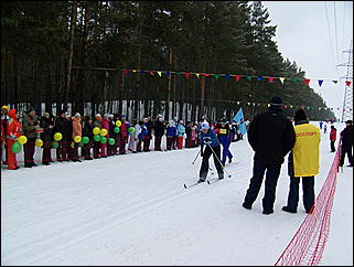 14 марта 2009 г., Барнаул   Спартакиада муниципальных служащих: лыжные гонки
