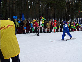 14 марта 2009 г., Барнаул   Спартакиада муниципальных служащих: лыжные гонки
