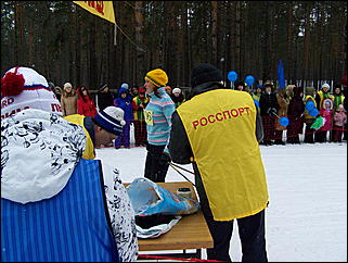 14 марта 2009 г., Барнаул   Спартакиада муниципальных служащих: лыжные гонки
