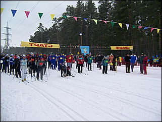 14 марта 2009 г., Барнаул   Спартакиада муниципальных служащих: лыжные гонки
