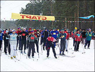 14 марта 2009 г., Барнаул   Спартакиада муниципальных служащих: лыжные гонки
