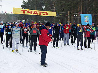 14 марта 2009 г., Барнаул   Спартакиада муниципальных служащих: лыжные гонки
