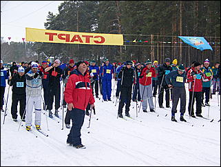 14 марта 2009 г., Барнаул   Спартакиада муниципальных служащих: лыжные гонки
