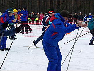 14 марта 2009 г., Барнаул   Спартакиада муниципальных служащих: лыжные гонки
