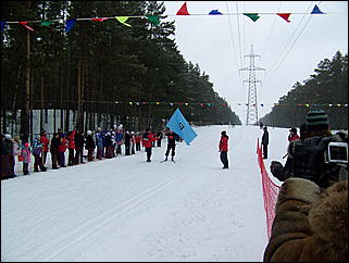 14 марта 2009 г., Барнаул   Спартакиада муниципальных служащих: лыжные гонки
