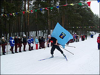 14 марта 2009 г., Барнаул   Спартакиада муниципальных служащих: лыжные гонки
