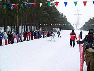 14 марта 2009 г., Барнаул   Спартакиада муниципальных служащих: лыжные гонки
