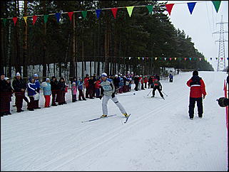 14 марта 2009 г., Барнаул   Спартакиада муниципальных служащих: лыжные гонки

