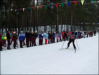 14 марта 2009 г., Барнаул   Спартакиада муниципальных служащих: лыжные гонки
