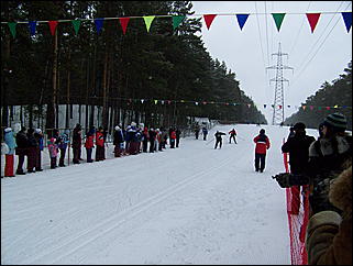 14 марта 2009 г., Барнаул   Спартакиада муниципальных служащих: лыжные гонки
