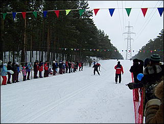 14 марта 2009 г., Барнаул   Спартакиада муниципальных служащих: лыжные гонки
